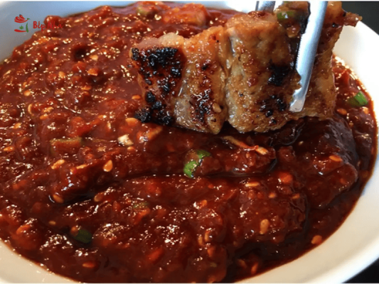 làm nước sốt chấm thịt nướng kiểu hàn