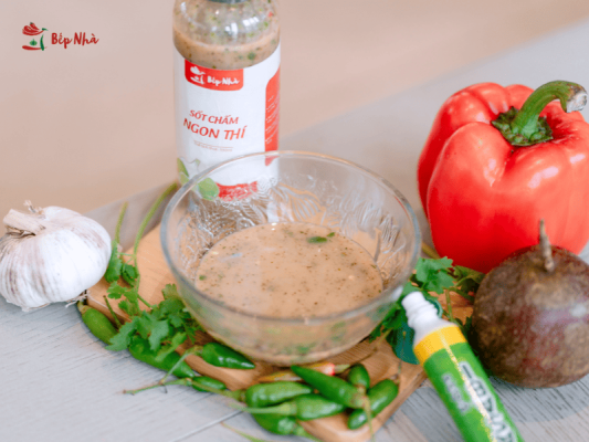 Làm nước sốt chấm thịt nướng của sốt bếp nhà