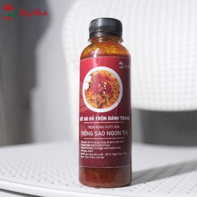 Nước sốt trộn bánh tráng siêu cay