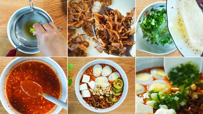 Cách làm sốt bánh tráng chấm