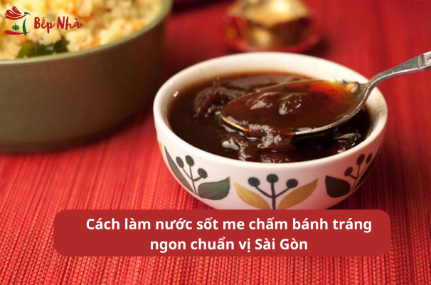 sốt me chấm bánh tráng