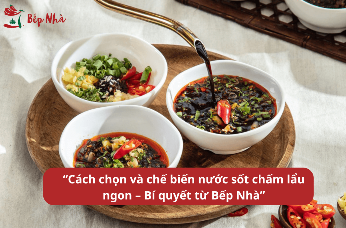 Cách làm nước sốt chấm lẩu ngon tại nhà