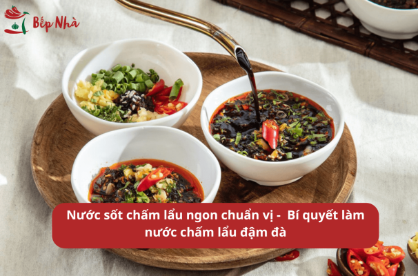 Cách làm nước sốt chấm lẩu ngon tại nhà