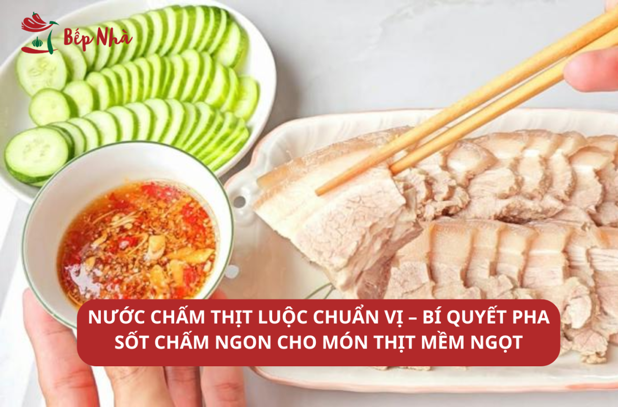 nước chấm thịt luộc chuẩn vị